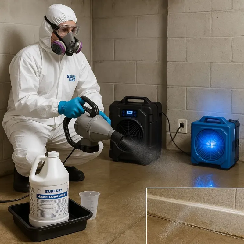 Sanitization and Odor Removal process in Greenville, OH